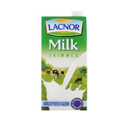 Picture of Lacnor Milk Skimmed 1ltr