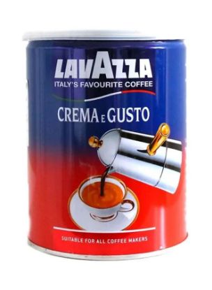 Picture of Lavazza Grema E Guesto Classico 7 Ground Coffee Creamy & Full Bodied Tin 250gm