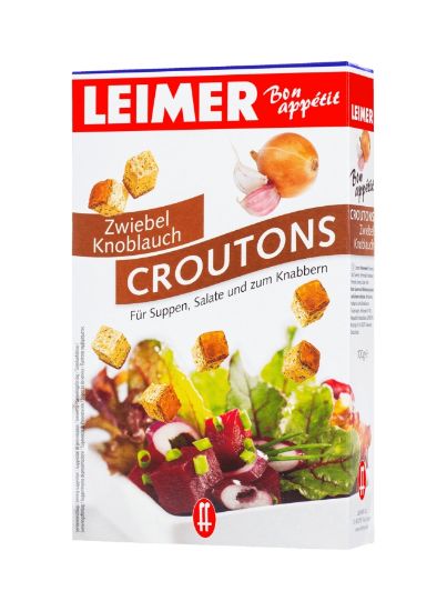 Picture of Leimer Croutons Onion Garlic 100gm