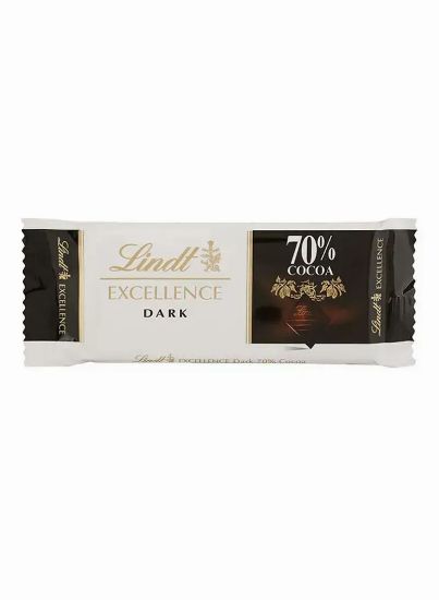 Picture of Lindt Excellence Dark Chocolate 70% Cocoa 35gm