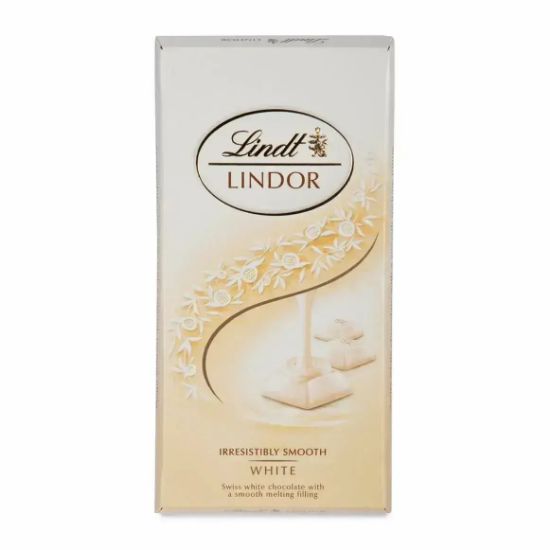 Picture of Lindt Lindor 18 Individual Piece White Chocolate 100gm