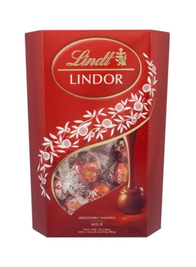 Picture of Lindt Lindor Swiss Milk Chocolate 500gm