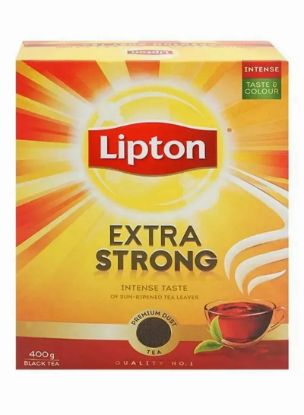 Picture of Lipton Extra Strong Intense Taste Premium Dust Black Tea 400gm