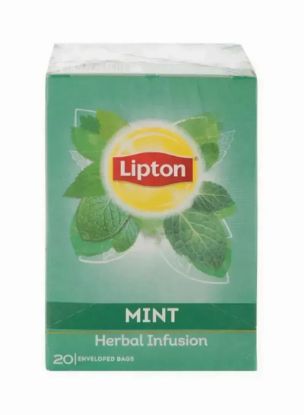 Picture of Lipton Mint Herbal Infusion 20 Enveloped Bags