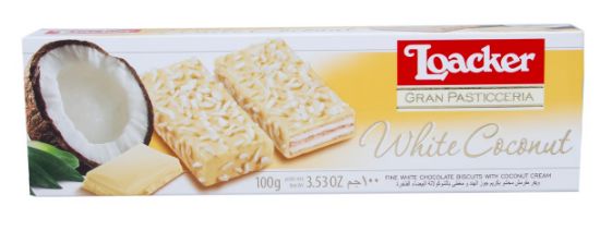 Picture of Loacker Gran Pasticceria White Coconut 100gm