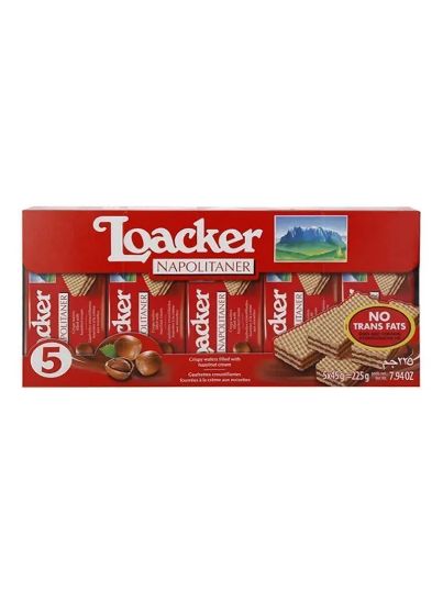 Picture of Loacker Wafer Napolitaner 45gm