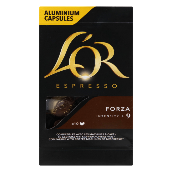 Picture of L'Or Coffee Capsule Forza Espresso 10x52gm