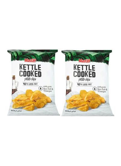 Picture of Master Chips Kettle Salt & Vinegar 2x170gm