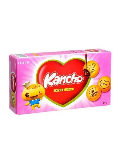 Picture of Lotte Kancho Choco Biscuits 34gm