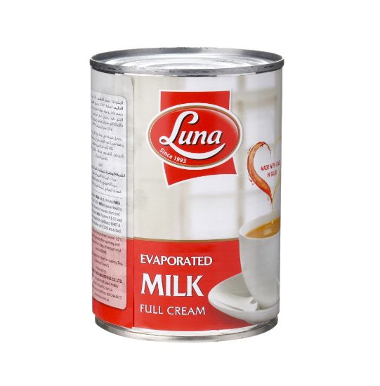 Picture of Luna Full Cream Evaporated Milk, 400gm