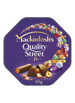 Picture of Mackintosh Chocolate Quality Street Glow 375gm