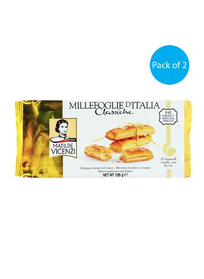 Picture of Vicenzi Puff Pastry Millefoglie 2X125gm