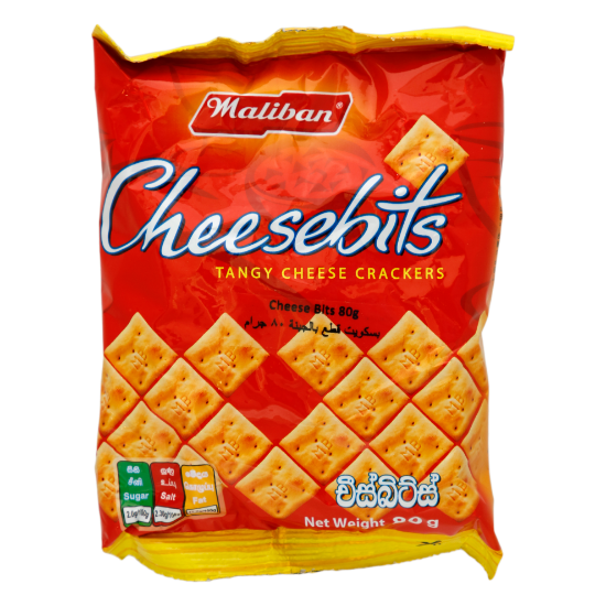 Picture of Maliban Cheesebits Cracker 80gm