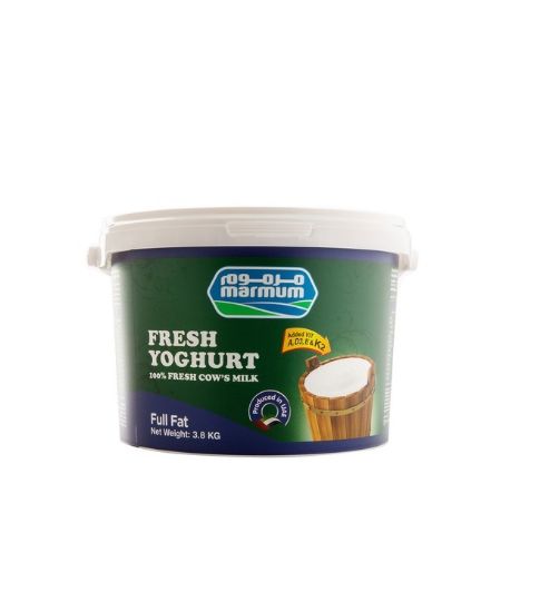 Picture of Marmum Fresh Yoghurt Full Fat, 3.8kg