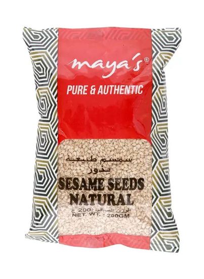 Picture of Maya's Sesame Seeds Natural 200gm