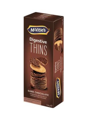 Picture of Mcvitie's Digestive Biscuit Dark Chocolate Pack of 12, 150gm