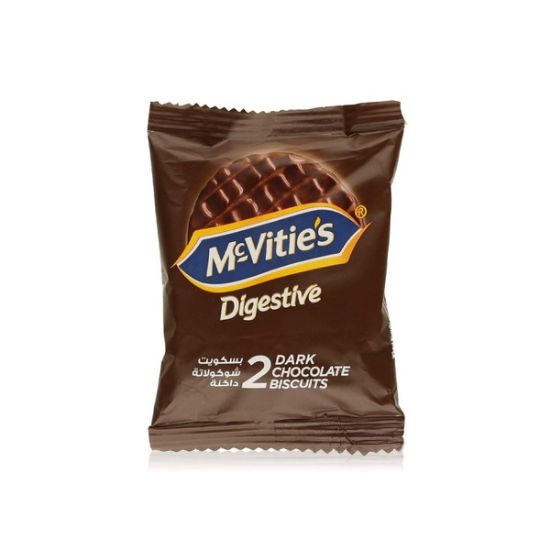 Picture of Mcvitie's Digestive Biscuits Dark Chocolate (12X33gm)