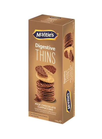 Picture of Mcvitie's Digestive Biscuit Cappuccino Pack of 12, 150gm