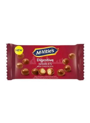 Picture of Mcvitie's Digestive Nibbles Milk Chocolate Biscuit Balls 45gm