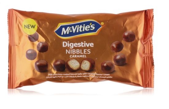 Picture of Mcvitie's Digestive Nibbles Caramel Biscuit Balls 45gm