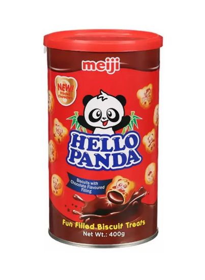 Picture of Meiji Hello Panda Biscuits With Chocolate Flavoured 400gm