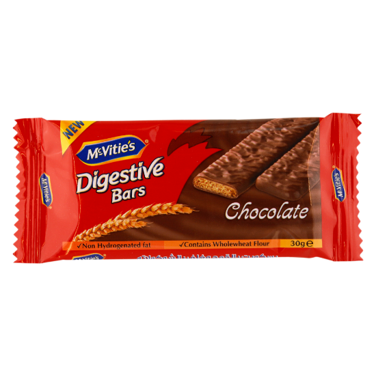 Picture of Mcvitie's Digestive Bars Chocolate 30gm