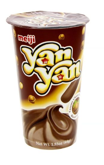 Picture of Meiji Yan Yan Hazelnut Biscuit Snack 44gm