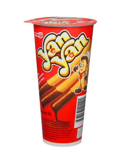 Picture of Meiji Yan Yan Chocolate Choco Dip Biscuit 57gm