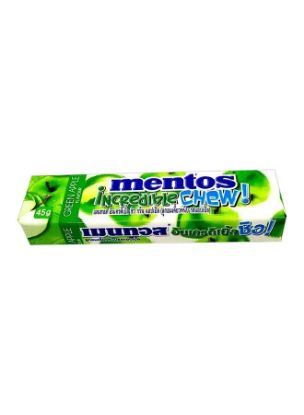 Picture of Mentos Chews Green Apple 45gm