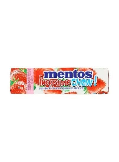 Picture of Mentos Chews Strawberry Incredible 20x45gm