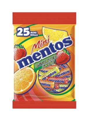 Picture of Mentos Mini Assorted Fruits 250gm