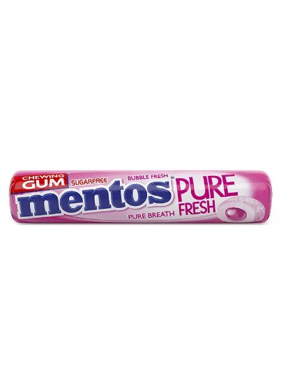 Picture of Mentos Pure Fresh Bubble Fresh Green Tea Extract 15.75gm