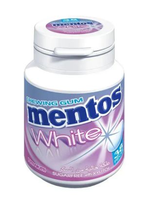 Picture of Mentos White Tutti Frutti Gum 54gm