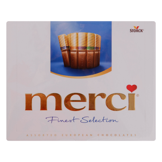 Picture of Merci Finest Selection European Chocolates Blue 250gm