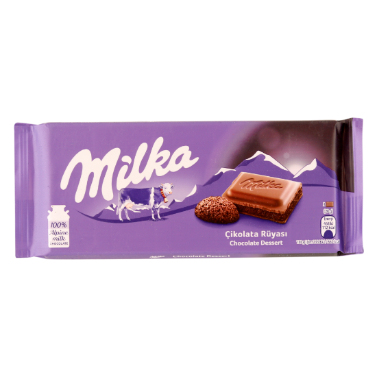 Picture of Milka Chocolate Dessert Bar 100gm