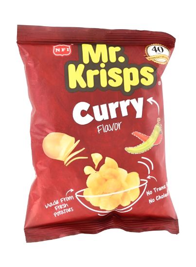 Picture of Mr Krisps Curry Flavor 20gm