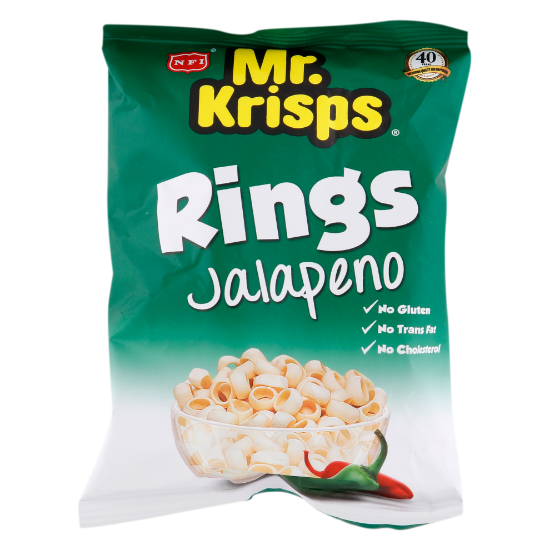 Picture of Mr Krisps Rings Jalepino 20gm