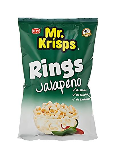 Picture of Mr. Krisps Rings Jalapeno 20gm