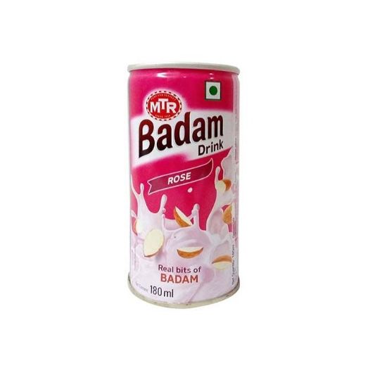 Picture of MTR Badam Rose Drink Bits Of Almond 180ml