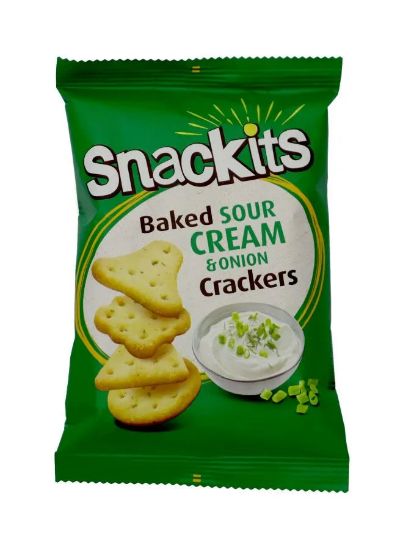 Picture of Nabil Snackits Sour Cream Onion Crackers 50gm