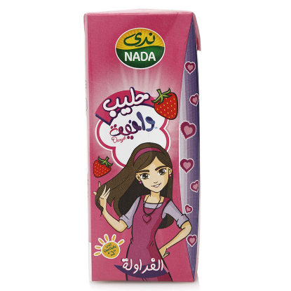 Picture of Nada Danyah UHT Milk Strawberry 200ml