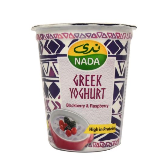 Picture of Nada Greek Yoghurt Blackberry & Raspberry, 360gm