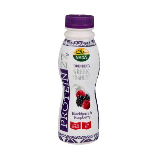 Picture of Nada Blackberry And Raspberry Greek Yogurt Drink 330ml