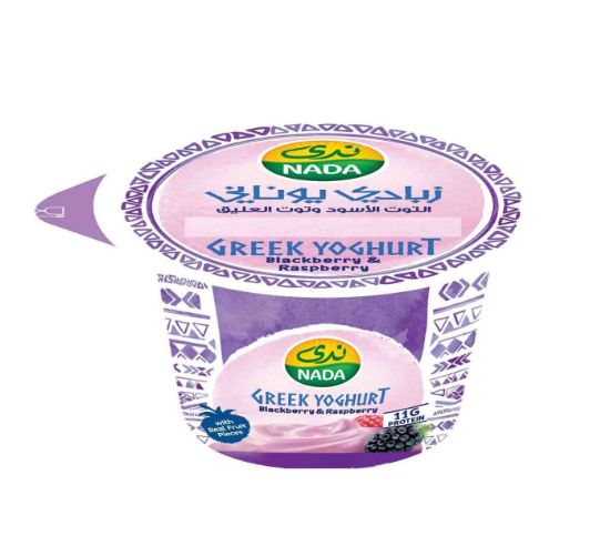 Picture of Nada Greek Yoghurt Blackberry & Raspberry, 160gm