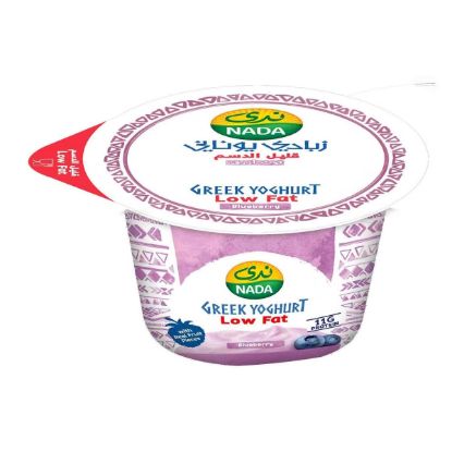 Picture of Nada Greek Yoghurt Blueberry Low Fat 160gm