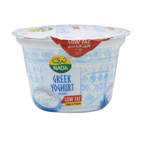 Picture of Nada Greek Yoghurt Plain Low Fat, 160gm