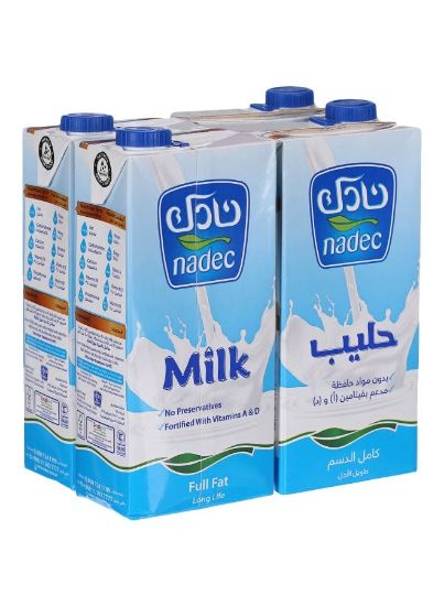 Picture of Nadec Uht Milk Full Cream 1ltr