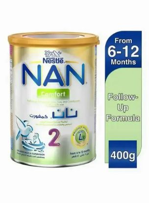 Picture of Nestle Nan 2 Comfort Follow-Up Milk Formula From 6-12 Months 400gm