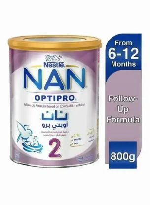 Picture of Nestle Nan Milk Powder Optpr-2 6-12Month 800gm