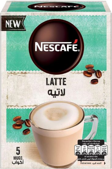 Picture of Nescafe Cappuccino Latte (5x19gm)